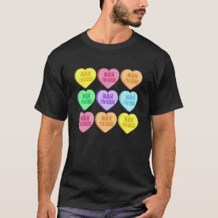 Camiseta Não, eu sou o Bom Funny Anti Valentine's Day Tee C