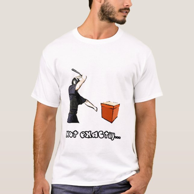 Camiseta Não exatamente… (Frente)