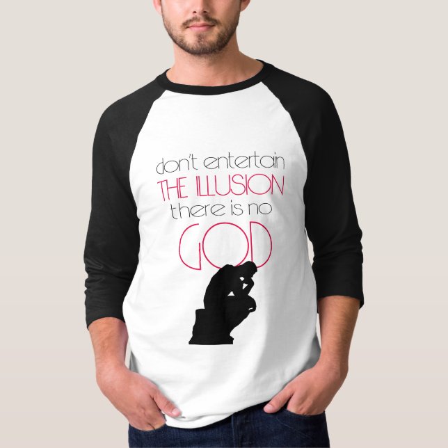 Camiseta Não existe Deus (Frente)