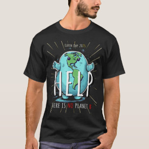 Camiseta Não Existe Planeta B – Dia da Terra 2025 Ecológico