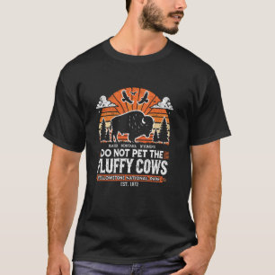 Camiseta Não Faça Carinho em Vacas Fofas e Macias Parque Bi
