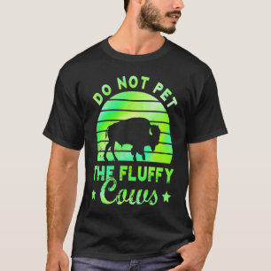 Camiseta Não Faça Carinho Nos Bois Fofos Búfalo Parque Yel