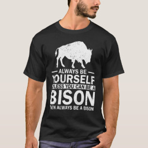 Camiseta Não Faça Carinho Nos Bufalos Fofos Parque Nacional