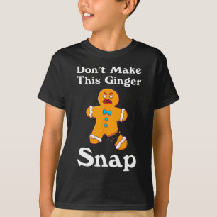 Camiseta Não Faça Este Presente De Natal Para Ruiva Ginger 