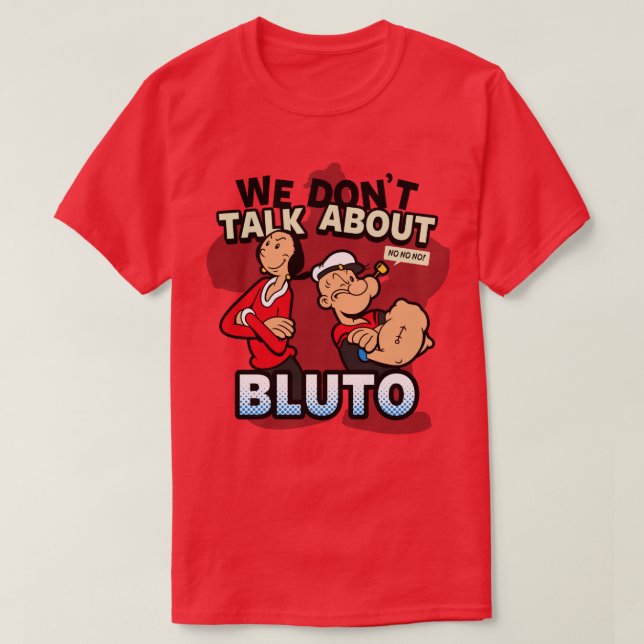Camiseta Não Falamos Sobre Bluto (Frente do Design)