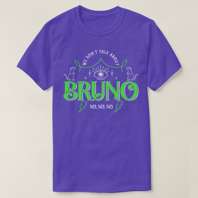 Camiseta Não Falamos Sobre Bruno (Frente do Design)