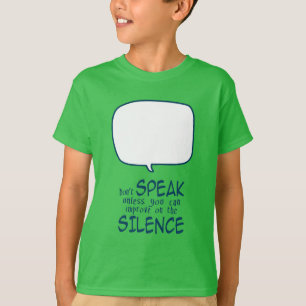 Camiseta Não Fale