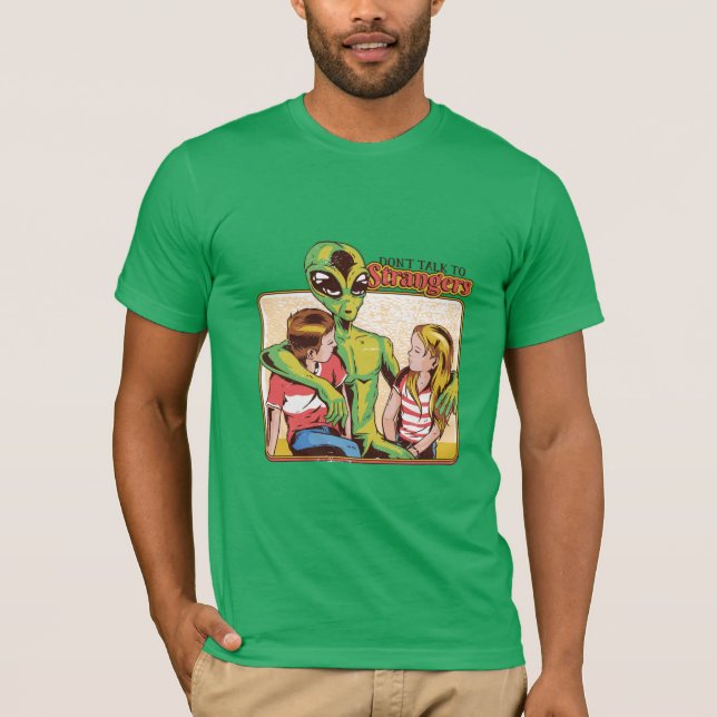 Camiseta Não Fale Com Estranhos (Frente)