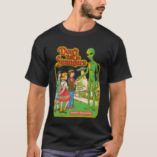 Camiseta Não fale com estranhos