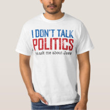 Não fale de política
