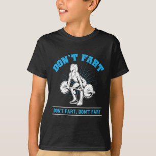Camiseta Não Fart I Bodybuilding Weightelevation Workout Gy