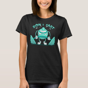 Camiseta Não Fart Workout Gym Weights