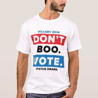 Camiseta Não faz a vaia. Voto