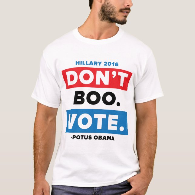 Camiseta Não faz a vaia. Voto (Frente)