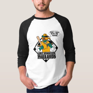 Camiseta Não fazem F$@# com os patos 3/4 de tshirt do
