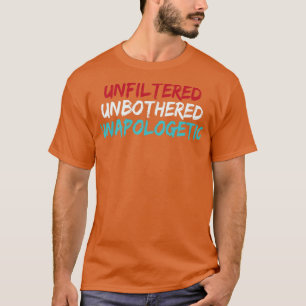 Camiseta Não filtrado sem problemas