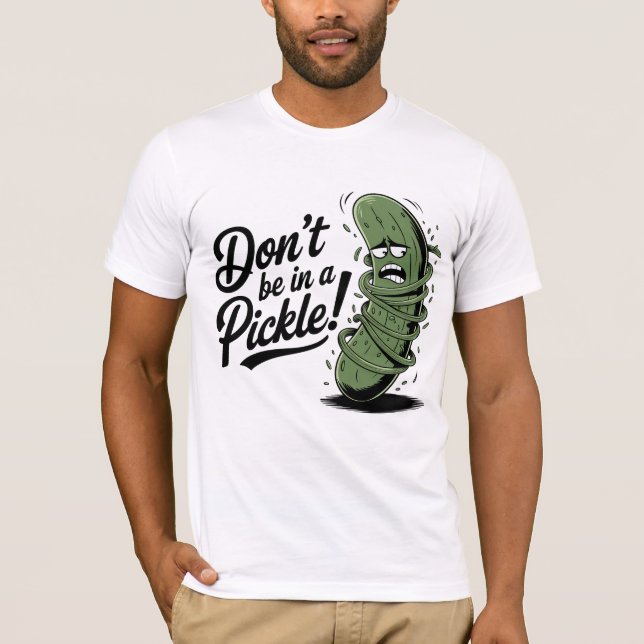 Camiseta Não fique em picles! (Frente)