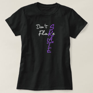Camiseta Não Flake Skate T-Shirt