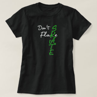 Camiseta Não Flake Skate T-Shirt