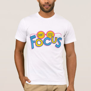 Camiseta Não focar no Perder