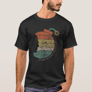 Camiseta Não Frágil Como Uma Flor Frágil Como Uma Bomba 
