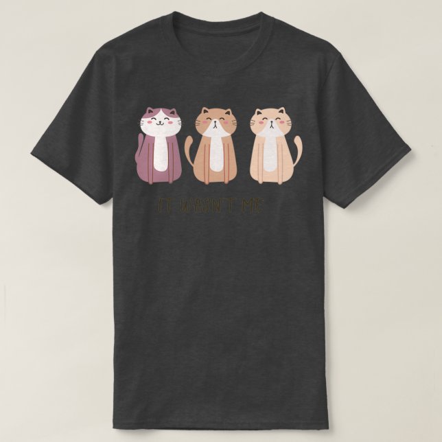 Camiseta Não fui eu (Frente do Design)