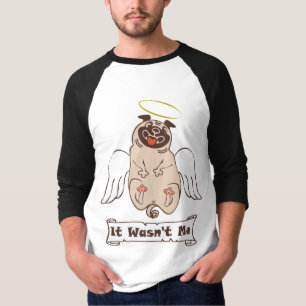 Camiseta Não fui eu, anjo vômito, citação engraçada "T-Shir