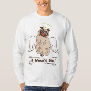 Camiseta Não fui eu, anjo vômito, citação engraçada "T-Shir
