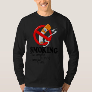 Camiseta Não Fumar