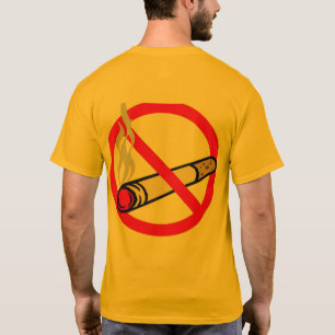 Camiseta “Não Fume – Respire Liberdade”
