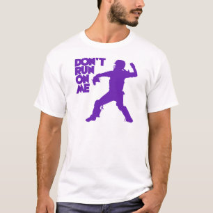Camiseta Não funcione, roxo