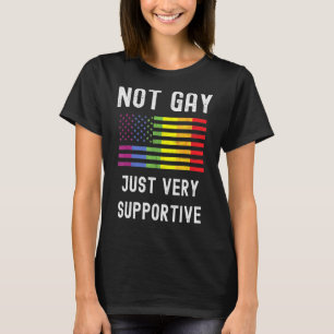 Camiseta Não Gay Apenas Uma Igualdade De Orgulho Lgbt Muito