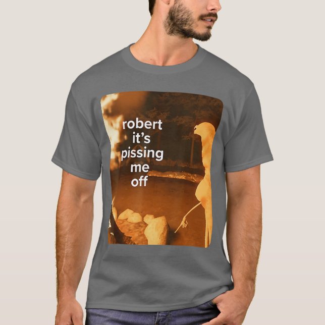 Camiseta Não gosto desses amigos de Rock Marcushe Worm (Frente)