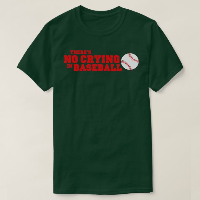 Camiseta Não há choro no Red Beball Ver (Frente do Design)
