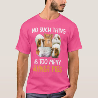 Camiseta Não Há Coisas Tão Importantes Quanto Os Porcos Da 