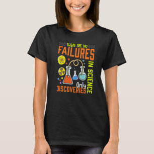 Camiseta Não Há Falhas Apenas Em Descobertas Científicas