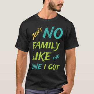 Camiseta não há família como a que eu tenho reunião de fam