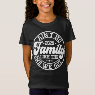 Camiseta Não há família como Festa de aniversário divertida