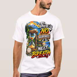 Camiseta Não Há Garantia do Próximo Suspiro