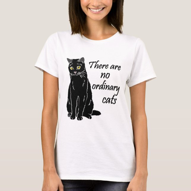 Camiseta Não Há Gatos Comuns (Frente)