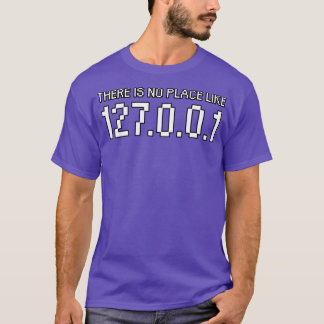 Camiseta Não há lugar como 127001