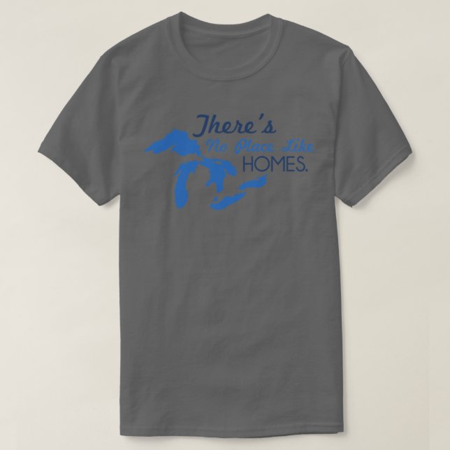 Camiseta Não Há Lugar Como Casas (Frente do Design)