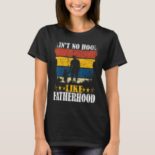 Camiseta Não há madeira como a paternidade Vintage Padre Pa