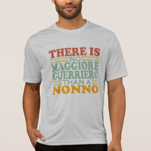 CAMISETA NÃO HÁ MAGGIORE GUERRIERO QUE UM NONO.
