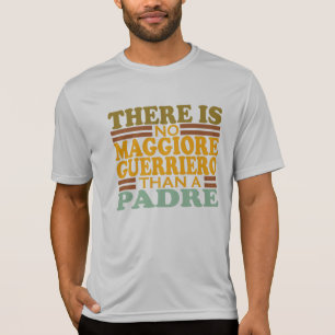 CAMISETA NÃO HÁ MAGGIORE GUERRIERO QUE UM PADRE.