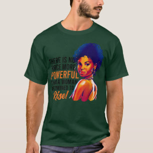 Camiseta Não Há Nada Mais PoderosoIgualdade De Gênero Empo