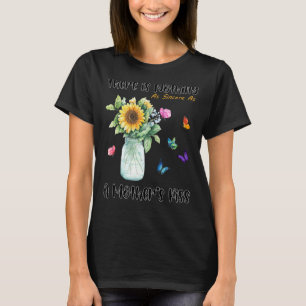 Camiseta Não há nada tão sincero quanto o beijo de uma mãe