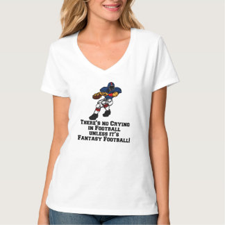 Camiseta Não há nenhum grito no futebol