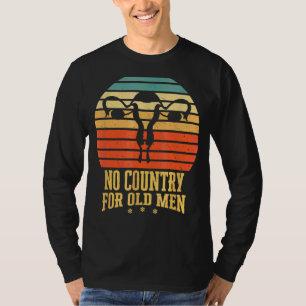 Camiseta Não Há País Para Homens Idosos Feministas Para Mul