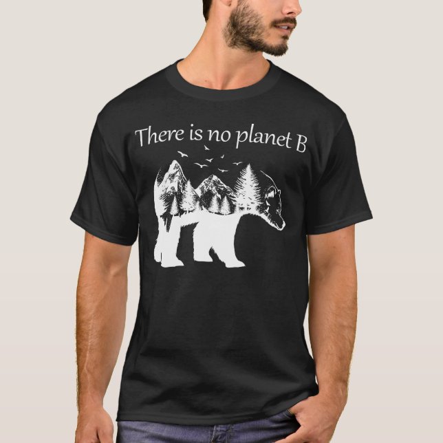 Camiseta não há planeta b (Frente)